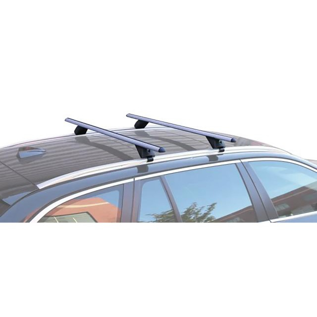 Universal Aluminum Roof Rack for Vehicles with Integrated Roof Rails TUV/GS