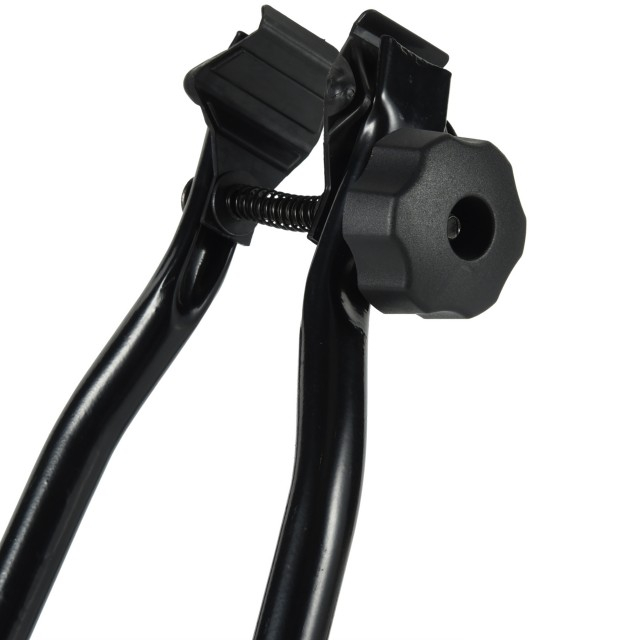 Black Steel Easy Mount 1 Bike Loading Capacity 15kg Car Roof Mounted Rooftop Cycle Rack for Mountain Bike