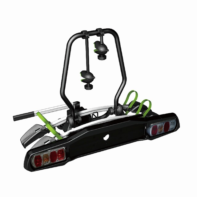 Deluxe Lockable Off-Road Full-Suspension Heavy-Duty Fat Bike Compatible Towbar Bike Rack